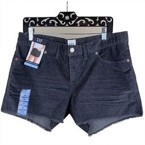 NWT GAP corduroy womens shorts, Size 10